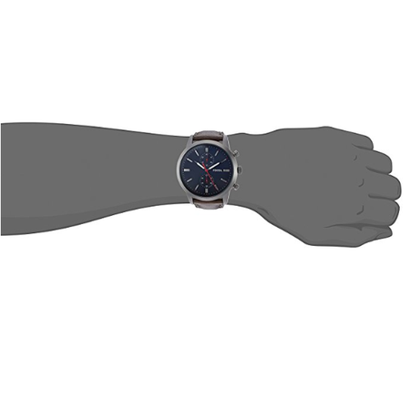 Đồng hồ Fossil Townsman 44mm Chronograph Leather Watch