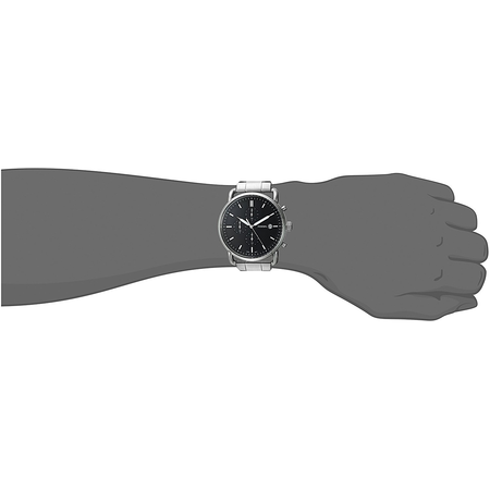 Đồng hồ Fossil Men's FS5399 Silver Stainless Steel Chronograph Analog Watch