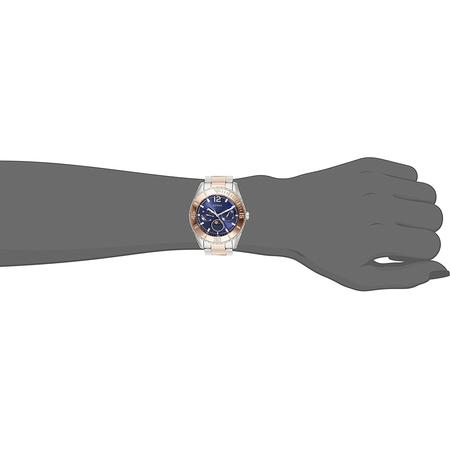 Đồng hồ GUESS Women's U0565L3 Two-Tone Stainless Steel Blue Dial Watch