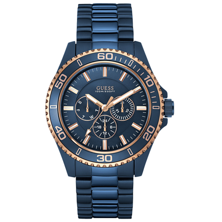 Đồng hồ GUESS Men's U0172G6 Iconic Blue Multi-Function Watch