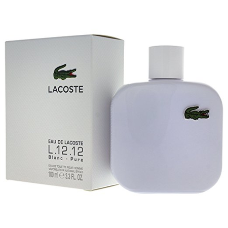 Nước hoa Lacoste Eau De Lacoste L.12.12 Blanc Pure Eau De Toilette Spray 3.3 oz