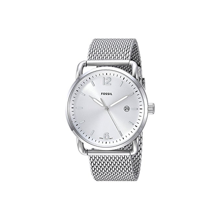 Đồng hồ Fossil The Commuter Three-Hand Date Stainless Steel Watch
