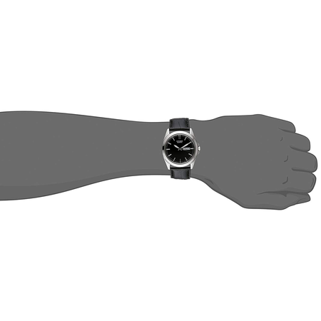 Đồng hồ Citizen Men's Black Leather Strap Watch