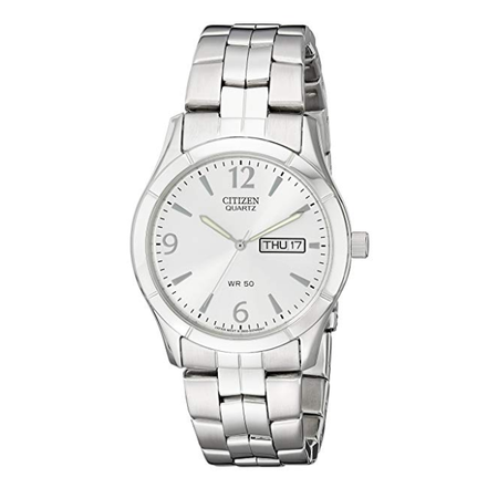 Đồng hồ Citizen Men's Stainless Steel Watch With Silver Dial