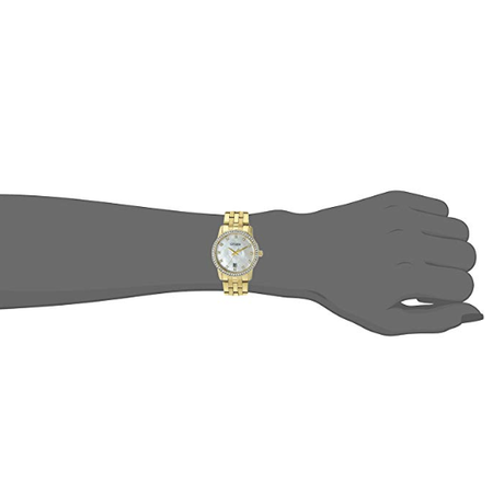 Đồng hồ Citizen Women's Quartz Stainless Steel Crystal Accented Watch with Date, EU6032-51D