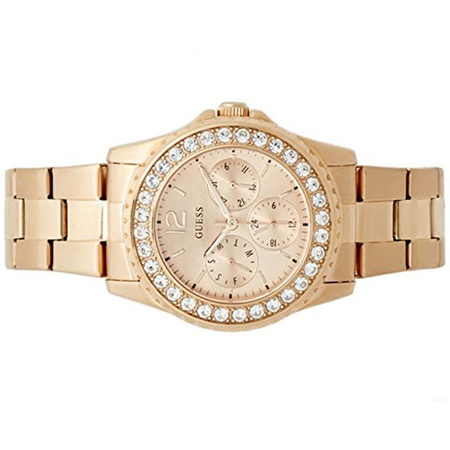 Đồng hồ GUESS Factory Women's Rose Gold-Tone Multifunction Watch, NS