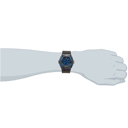 Đồng hồ Casio Men's Sport G8900A-1 Black Resin Quartz Watch with Blue Dial