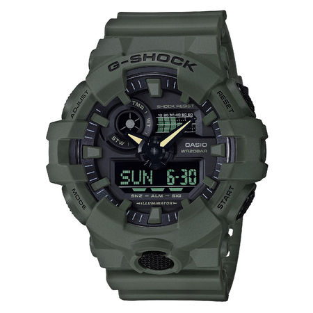 Đồng hồ Casio G-shock Ga700uc-3a Super Illuminator Olive Green Watch