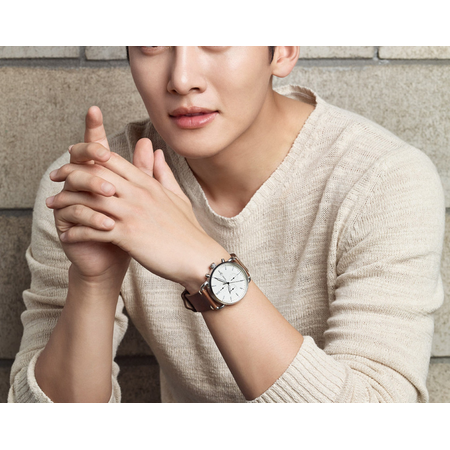 Đồng hồ Fossil ​The Commuter Chronograph Brown Leather Watch FS-5402