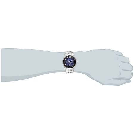 Đồng hồ GUESS Men's U0252G2 On Time Stainless Steel Watch