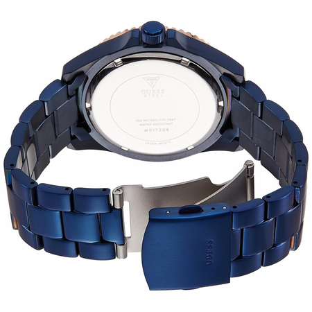Đồng hồ GUESS Men's U0172G6 Iconic Blue Multi-Function Watch