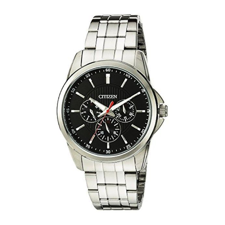 Đồng hồ Citizen Men's Quartz Stainless Steel Watch with Day/Date, AG8340-58E