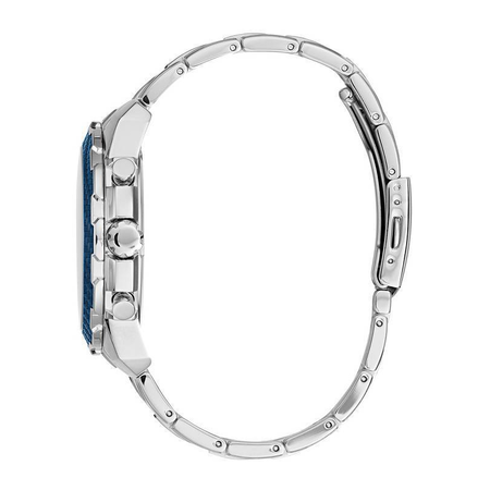 Đồng hồ GUESS Men's Stainless Steel Casual Silicone Watch