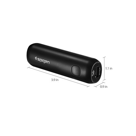 Spigen F703S Portable Battery 3350 mAh - Black - Box Packaging