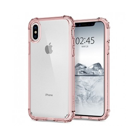 Spigen Crystal Shell Case for Apple iPhone X - Rose Crystal