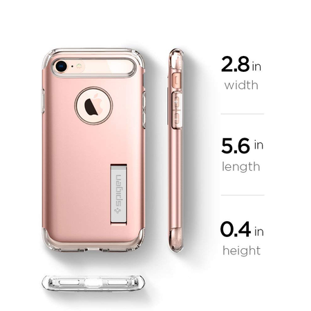 Spigen Slim Armor Case for Apple iPhone 7 / 8 - Rose Gold