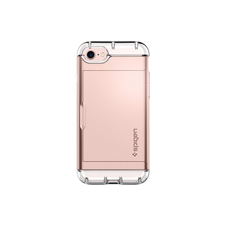 Spigen Crystal Wallet Case for Apple iPhone 7 / 8 - Rose Gold