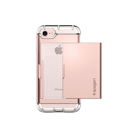Spigen Crystal Wallet Case for Apple iPhone 7 / 8 - Rose Gold