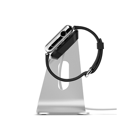 Spigen S330 Apple Watch Stand Holder - Silver - Retail Packaged