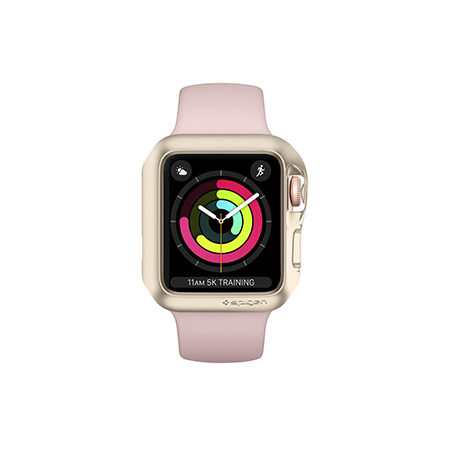 Spigen Slim Armor Case for Apple Watch 38mm - Gold - Retail Packaged