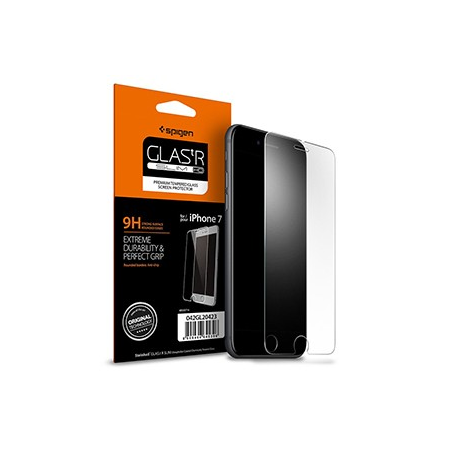 Spigen GLAS.tr Slim HD Tempered Glass Screen Protector for Apple iPhone 6 / 6S / 7 / 8