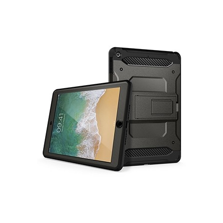 Spigen Pro Guard Case for Apple iPad 9.7" (2017 / 2018) - Gunmetal