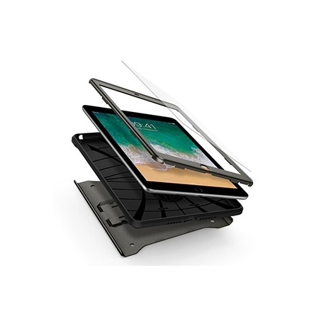 Spigen Pro Guard Case for Apple iPad 9.7" (2017 / 2018) - Gunmetal