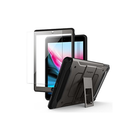 Spigen Pro Guard Case for Apple iPad 9.7" (2017 / 2018) - Gunmetal