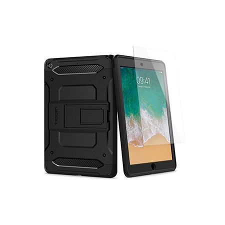Spigen Pro Guard Case for Apple iPad 9.7" (2017 / 2018) - Black