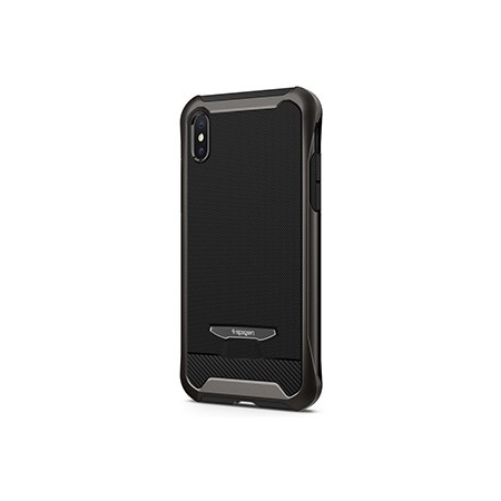 Spigen Reventon Case w/ Tempered Glass for Apple iPhone X - Gunmetal