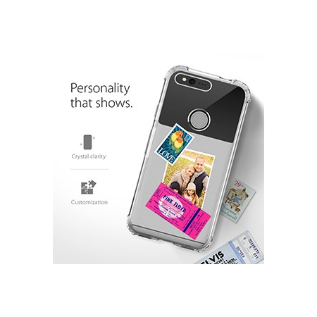 Spigen Crystal Shell Case for Google Pixel XL - Clear Crystal