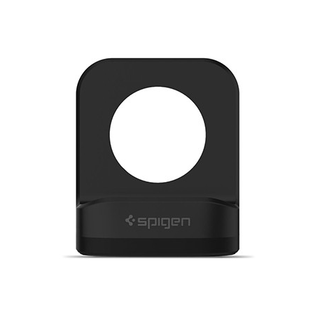 Spigen S350 Night Stand Holder for Apple Watch - Black - Retail Packaged