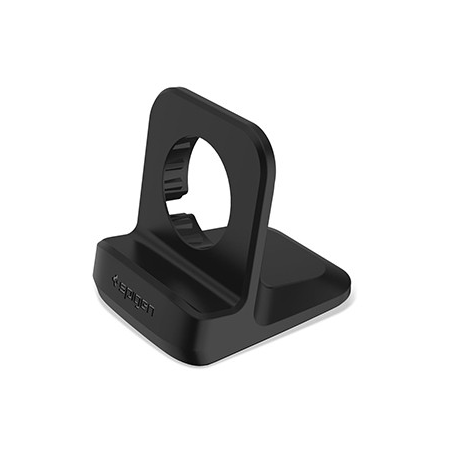 Spigen S350 Night Stand Holder for Apple Watch - Black - Retail Packaged