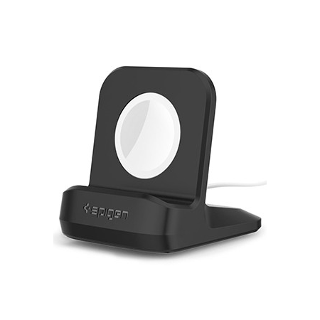 Spigen S350 Night Stand Holder for Apple Watch - Black - Retail Packaged