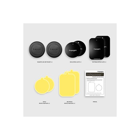 Spigen Universal Magnetic Air Vent Car Mount - Black