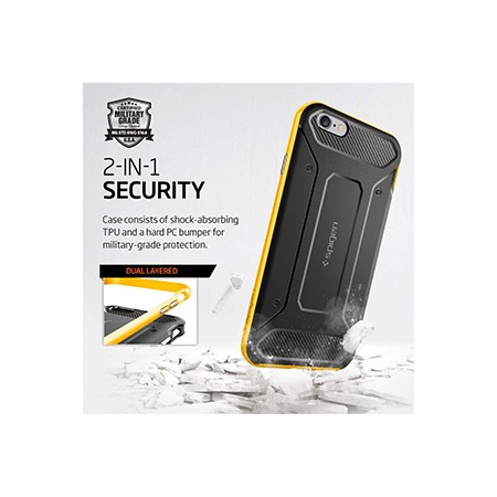 Spigen Neo Hybrid Carbon Case for Apple iPhone 6 / 6S - Reventon Yellow