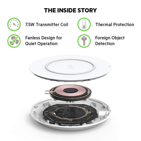 Sạc không dây Belkin BOOST UP Wireless Charging Pad Optimal 7.5W
