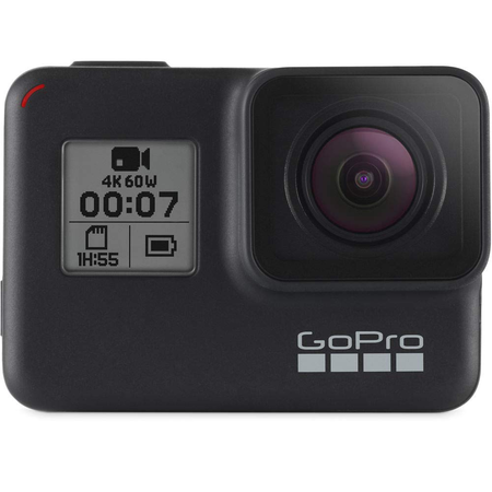 Máy quay GoPro Hero 7 Black Action Camera Battery + Sandisk 32GB MicroSDHC U3 and Polaroid 8GB Memory Card