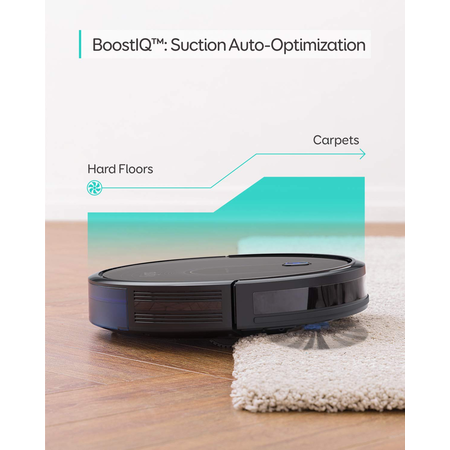 Robot lau nhà eufy [BoostIQ] RoboVac 12, Upgraded, Super-Thin, 1500Pa Strong Suction, Quiet, Self-Charging Robotic