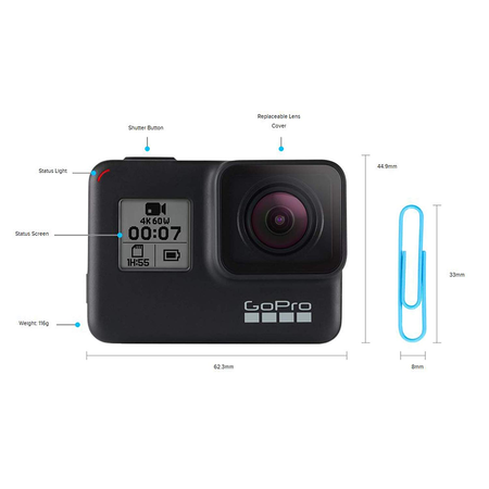 Máy quay GoPro HERO7 Waterproof Digital Action Camera Black  NEW