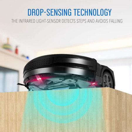 Robot lau nhà Euleven 3-in-1 Floor Robotic Vacuum with Smart Mopping Cleaner