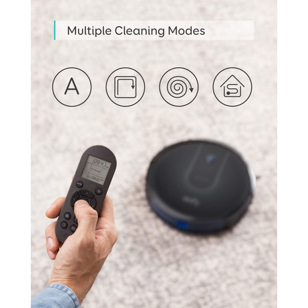 Robot lau nhà eufy [BoostIQ] RoboVac 12, Upgraded, Super-Thin, 1500Pa Strong Suction, Quiet, Self-Charging Robotic