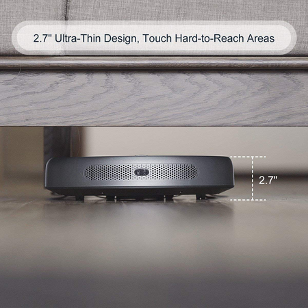 Robot lau nhà Coredy Robot Vacuum Cleaner, 1400Pa Super-Strong Suction, Ultra Slim, Automatic Self-Charging Robotic Vacuum