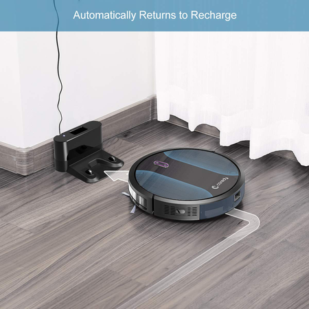 Robot lau nhà Coredy Robot Vacuum Cleaner, All-New Upgraded, Boundary Strip Supported, 360° Smart Sensor Protection