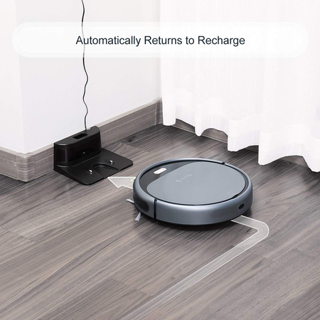 Robot lau nhà Coredy Robot Vacuum Cleaner, 1400Pa Super-Strong Suction, Ultra Slim, Automatic Self-Charging Robotic Vacuum