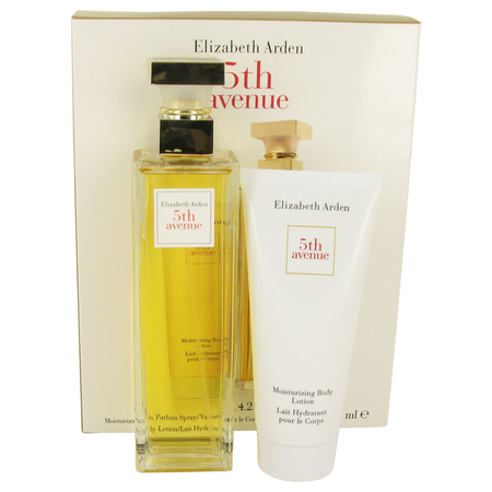 Gift Set 5TH AVE+ 4.2oz EDP SP+ 3.3oz BODY LOTION  by ELIZABETH ARDEN