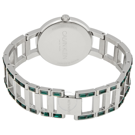 Calvin Klein Cheers Quartz Green Dial Ladies Watch K8NT3XWL