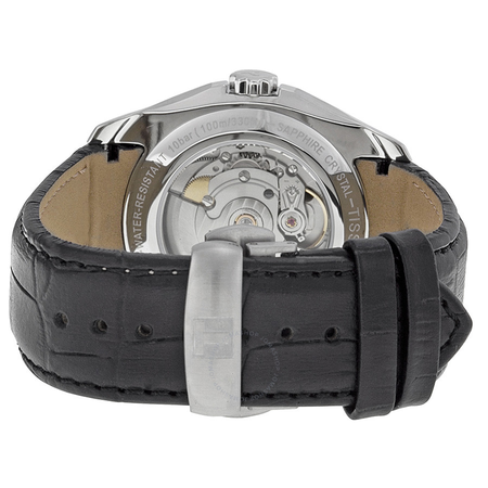 Tissot Couturier Automatic Black Dial Black Leather Men's Watch T035.428.16.051.00