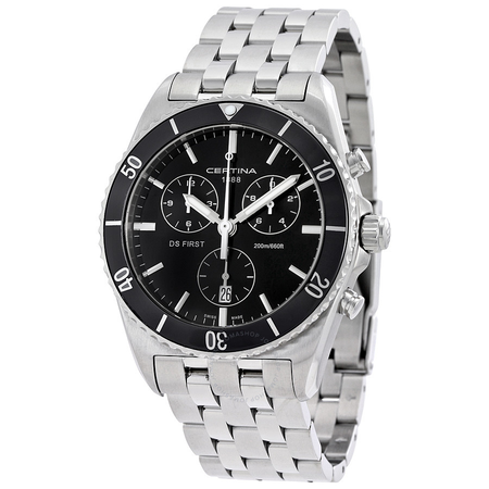 Certina DS First Ceramic Chronograph Men's Watch C0144171105100 C014.417.11.051.00