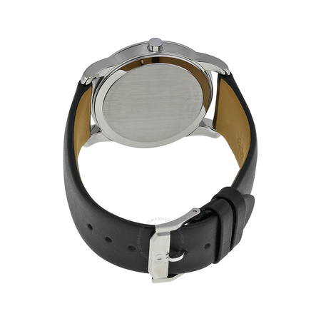 Movado Museum Black Dial Black Leather Men's Watch 0606502